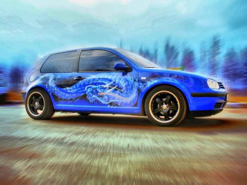 Volkswagen Golf 4 винил