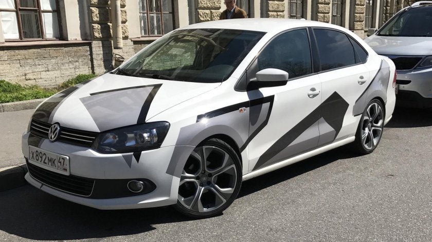 Фольксваген поло камуфляж