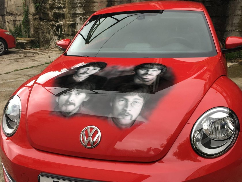 Volkswagen Beetle аэрография