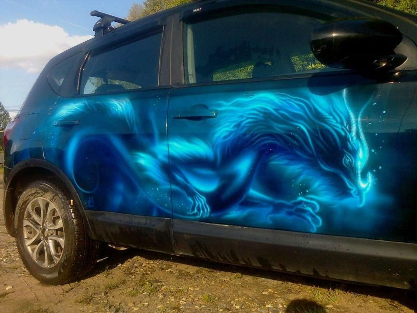 Аэрография абстракция