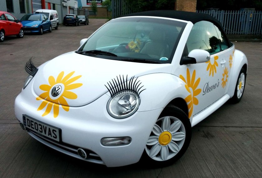 Фольксваген Жук аэрография