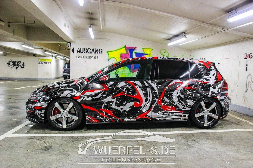 Винил на Golf 7 GTI