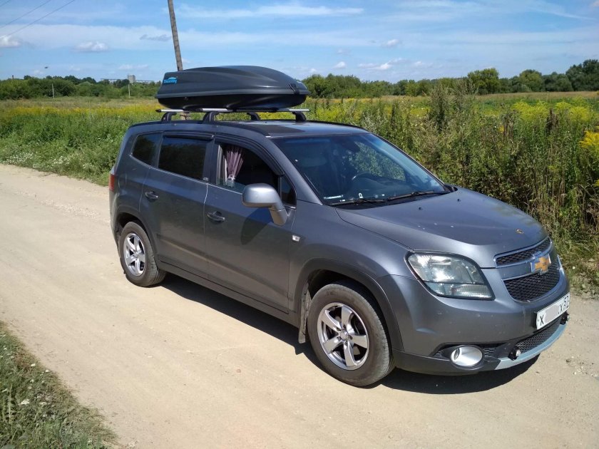 Thule багажник на Chevrolet Orlando