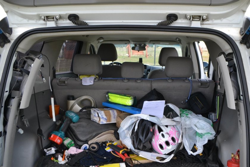 Chevrolet Orlando i багажник