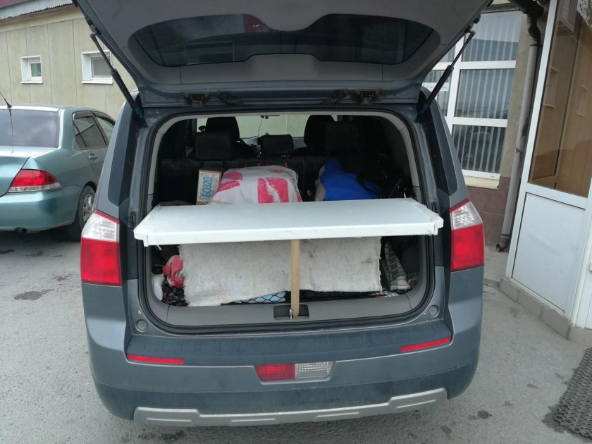 Шевроле Орландо 2023 багажник