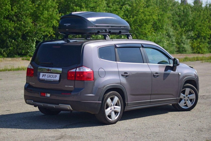 Автобокс на Шевроле Орландо