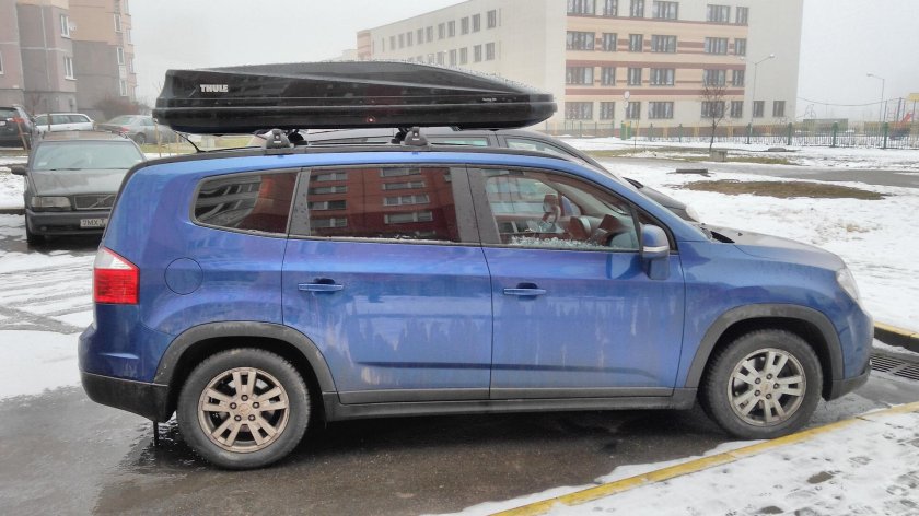 Thule багажник на Chevrolet Orlando