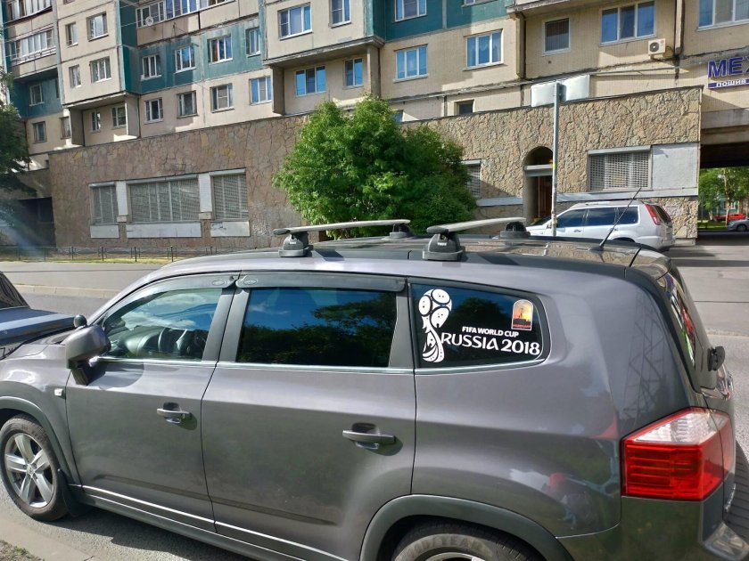 Thule багажник на Chevrolet Orlando