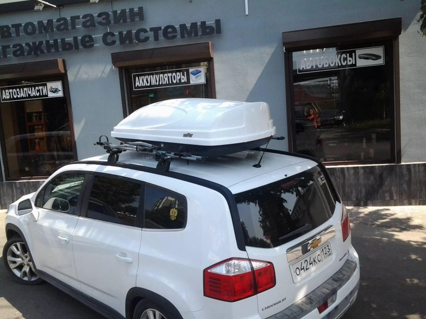 Автобокс на Шевроле Орландо