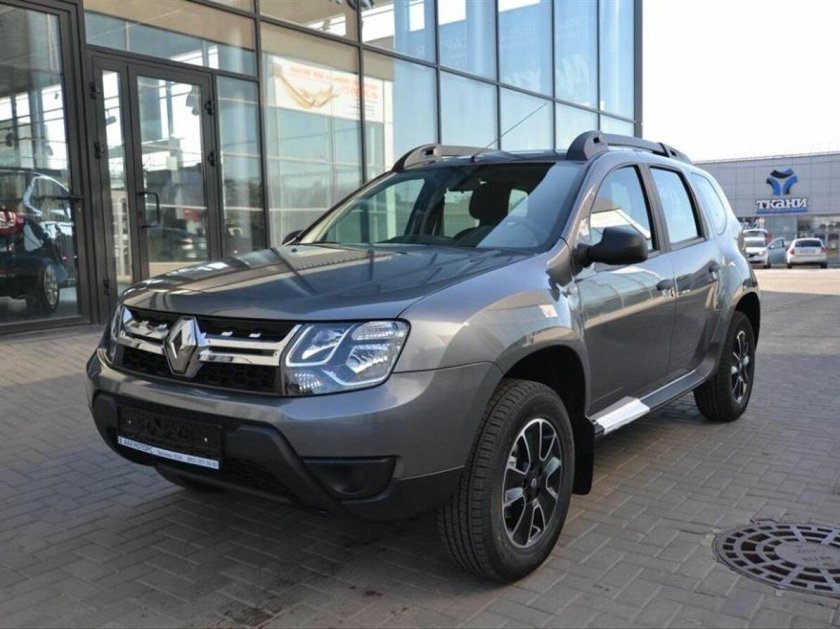 Renault Duster серый