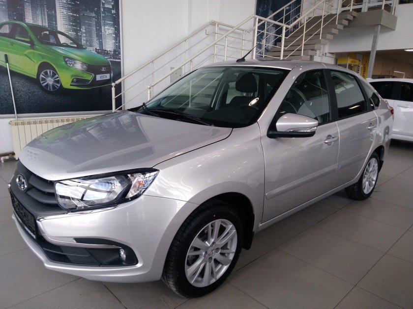 Лада Гранта платина 691