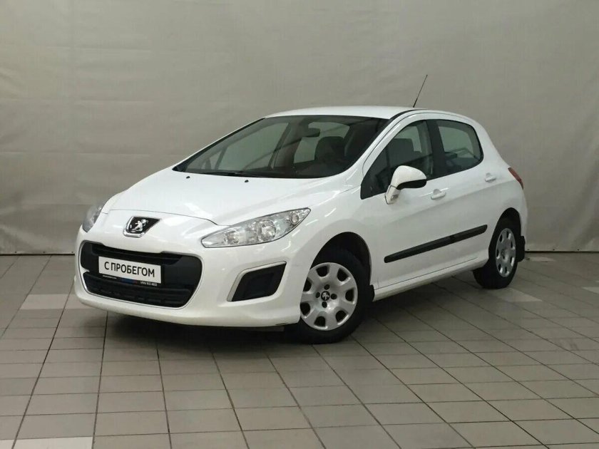 Пежо 308 белый 2012