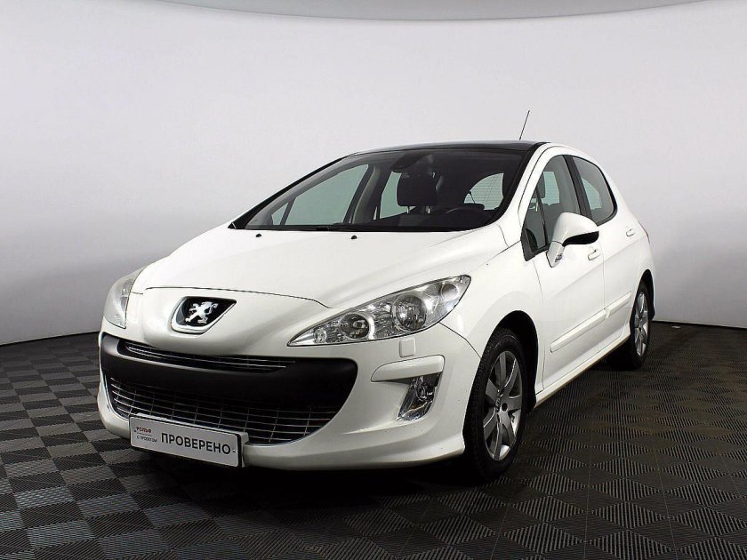 Пежо 308 2010 белая