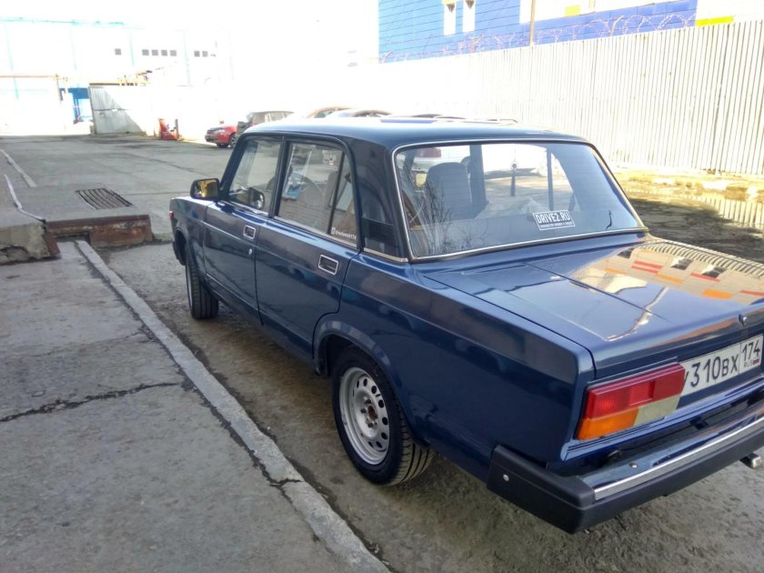 ВАЗ 2107 индиго