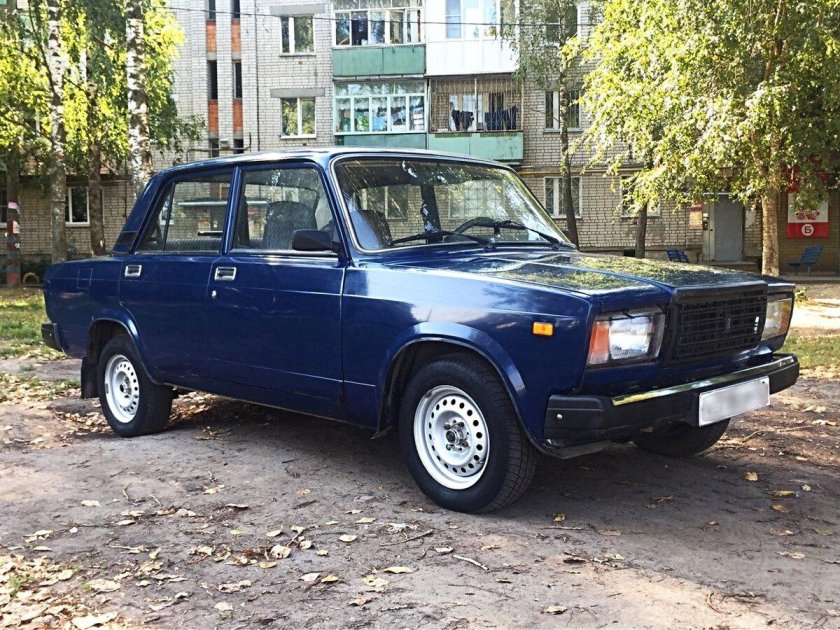 ВАЗ 2107 индиго 441