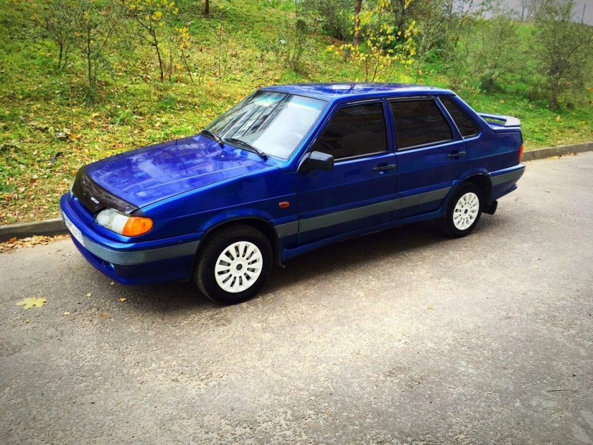 ВАЗ 2115 синяя