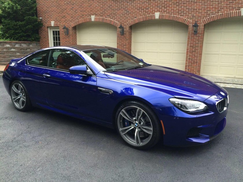 BMW m6 Blue