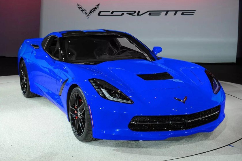 Синий цвет машины