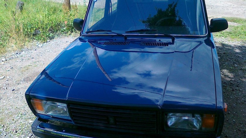 ВАЗ 2107 индиго