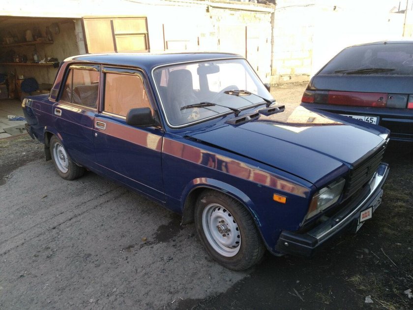 ВАЗ 2107 индиго 441