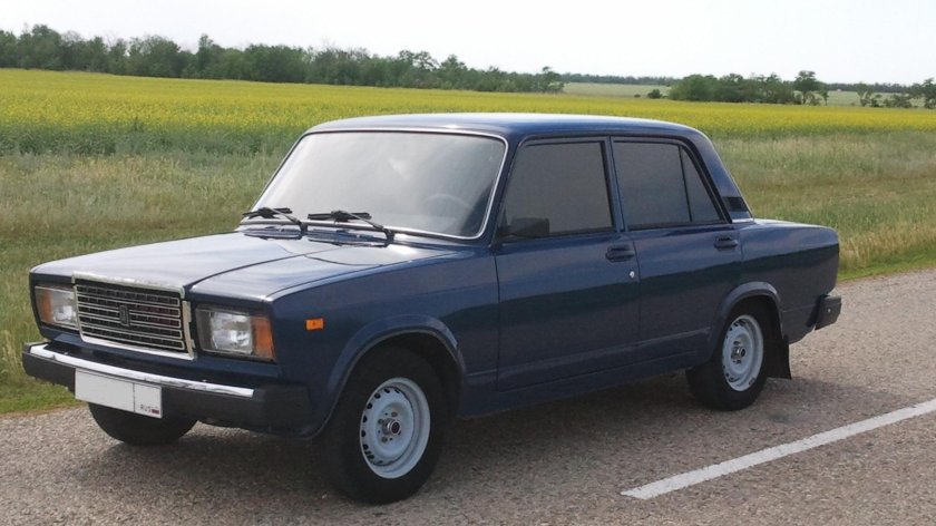 ВАЗ 2107 индиго