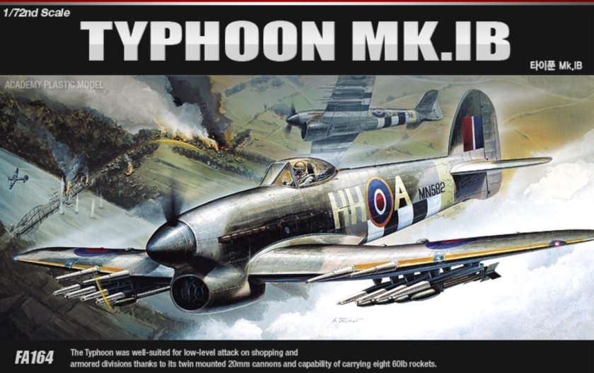 Hawker Typhoon 1/72