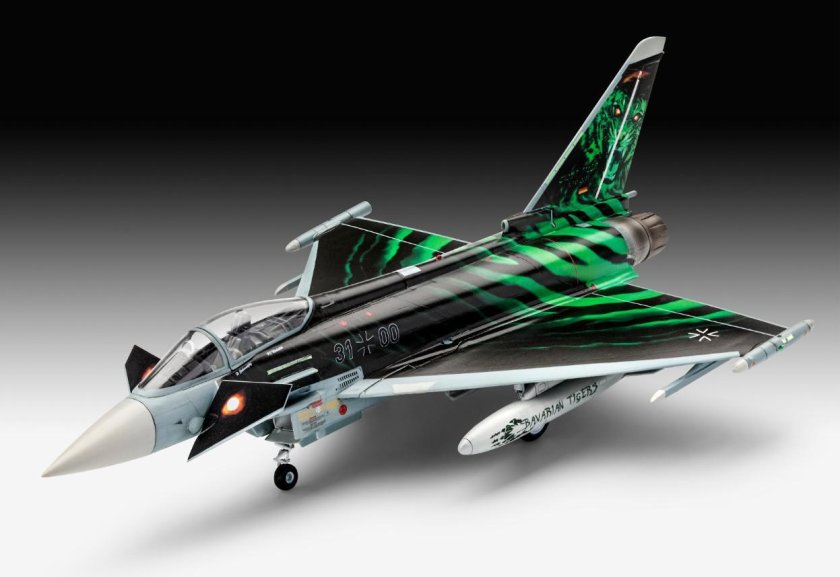 Сборная модель самолета Еврофайтер Тайфун