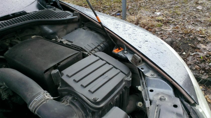 Уплотнитель капота Октавия а5 фл