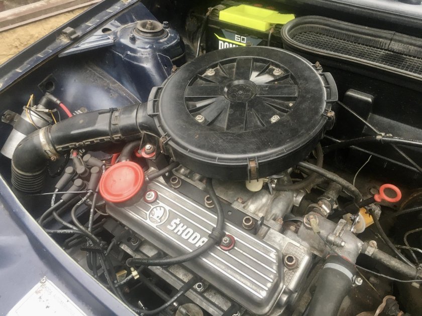 Skoda Felicia 1.3 под капотом