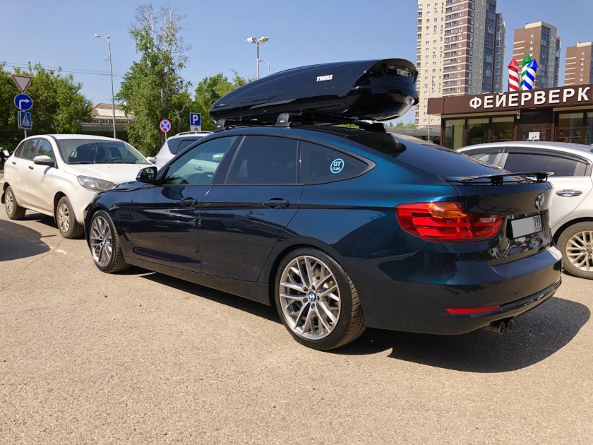 BMW f34 бокс Thule