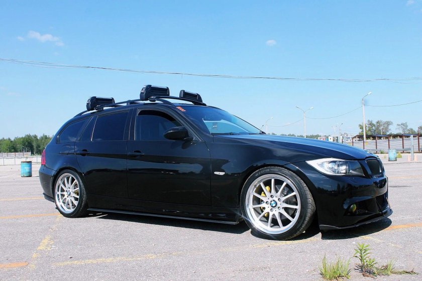 БМВ е91 багажник на крышу