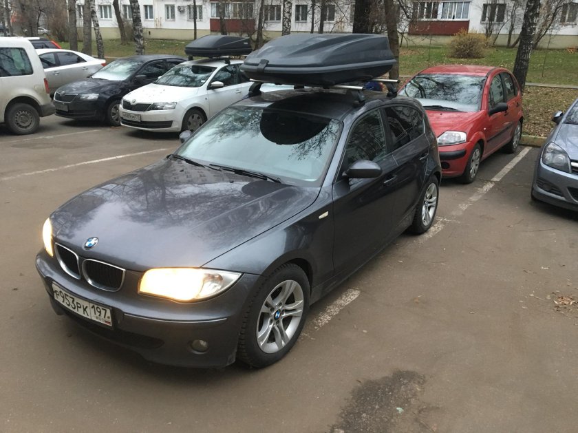 ИЬУ у87 багажник на крышу