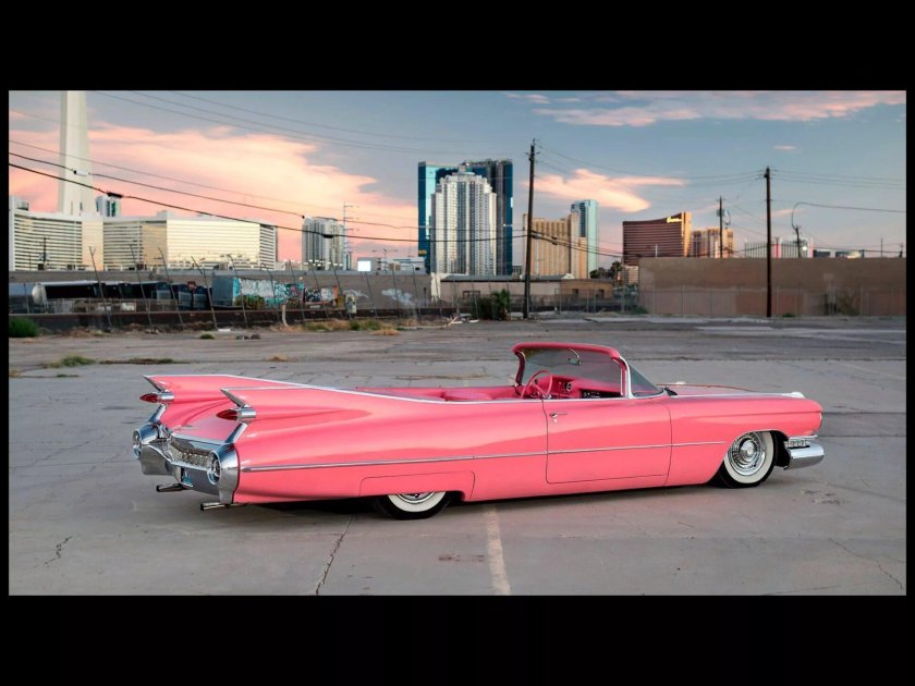 Cadillac Eldorado 1959 Pink