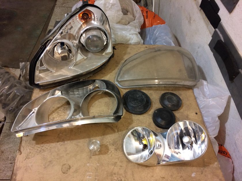 Отражатель фары Приора 1