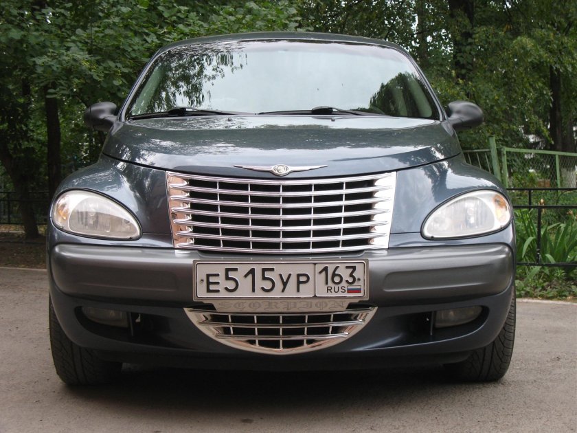 Chrysler pt 2001 решетка хромированная