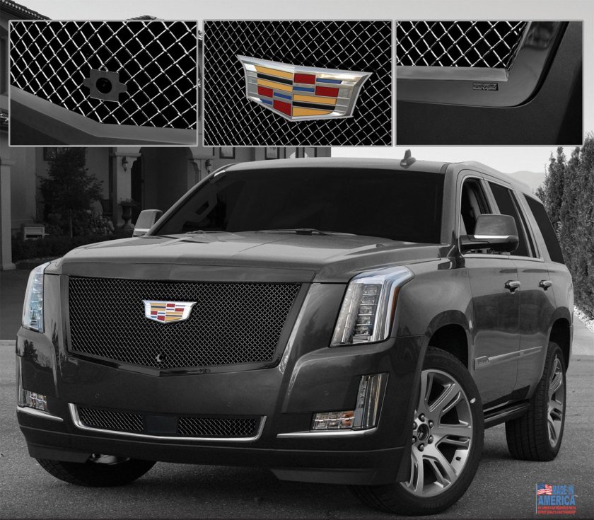 Решетка радиатора Кадиллак Эскалейд 4