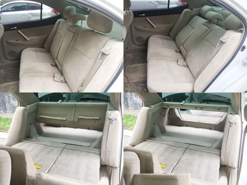 Toyota Allion задние сиденья