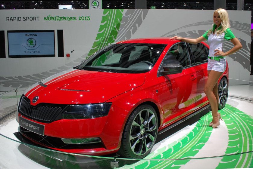 Шкода Рапид 2022 спорт