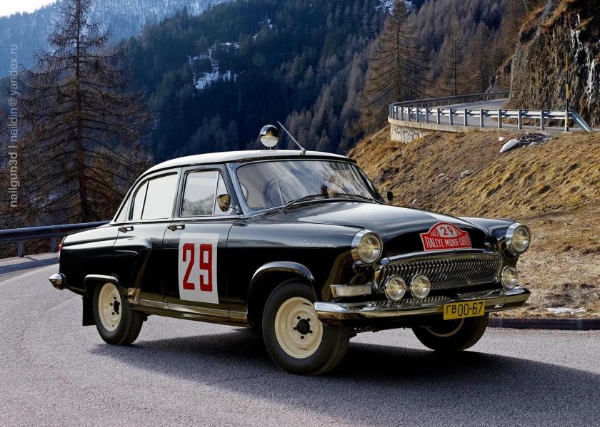 Газ 21 ралли монте карло