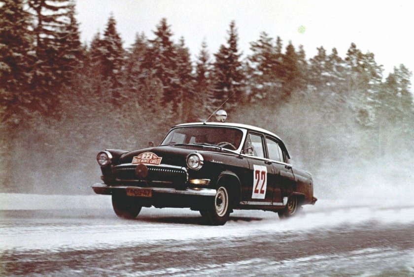 ГАЗ 21 Волга ралли Монте-Карло