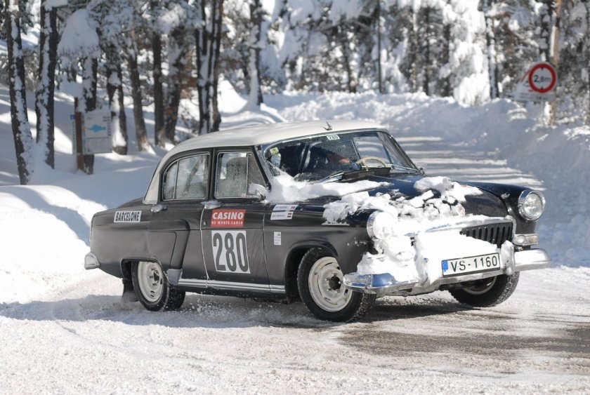 ГАЗ 21 ралли Монте Карло