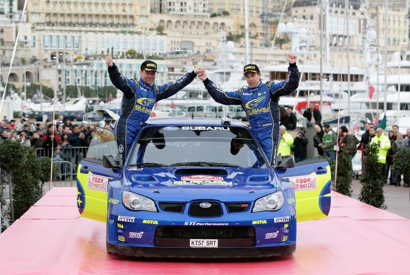 Субару ралли Монте Карло