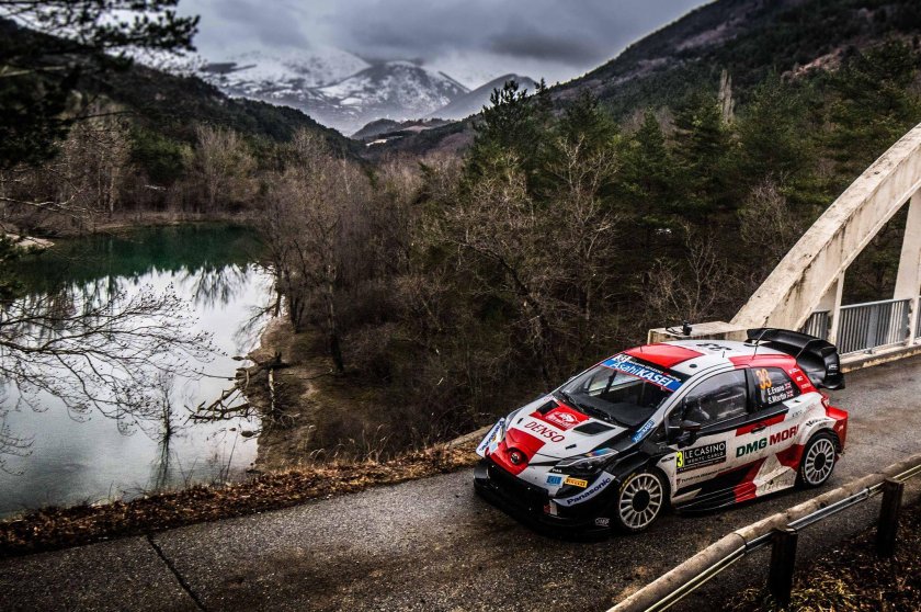 Монте Карло трасса ралли