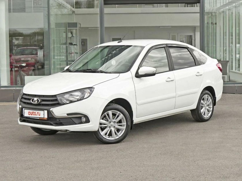Лада Гранта хэтчбек 2018 белая