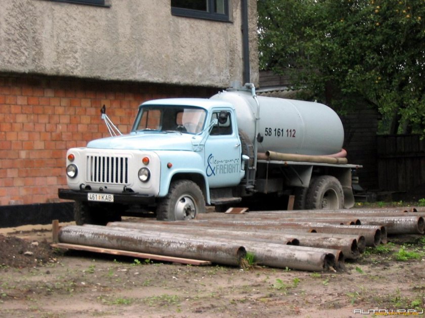 ГАЗ 53 ассенизатор