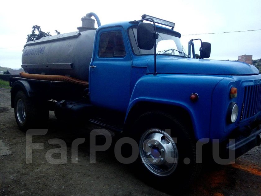ГАЗ 53 ассенизатор водовоз