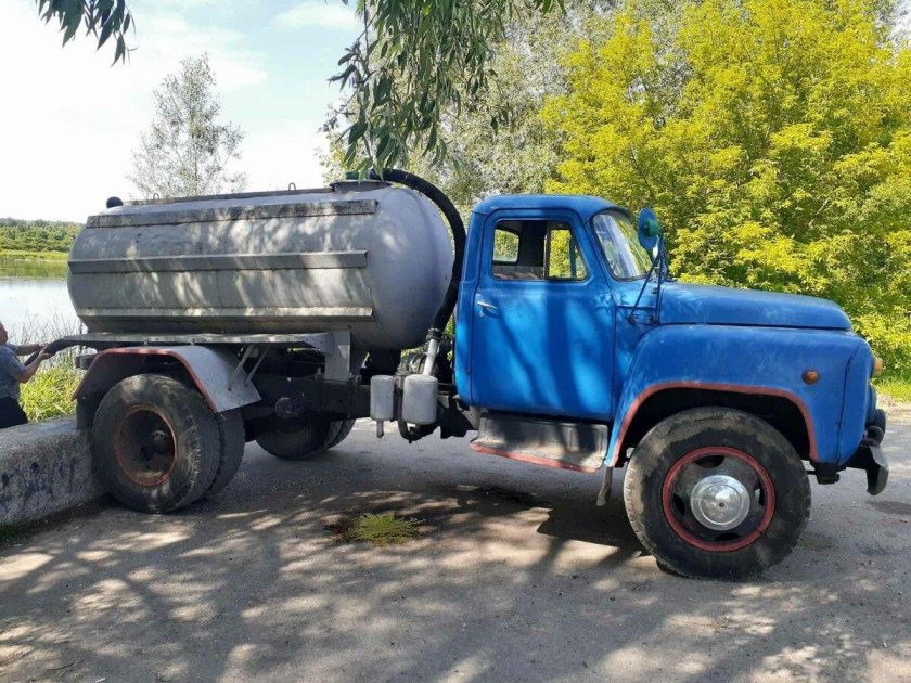ГАЗ 53 фуруши водовоз
