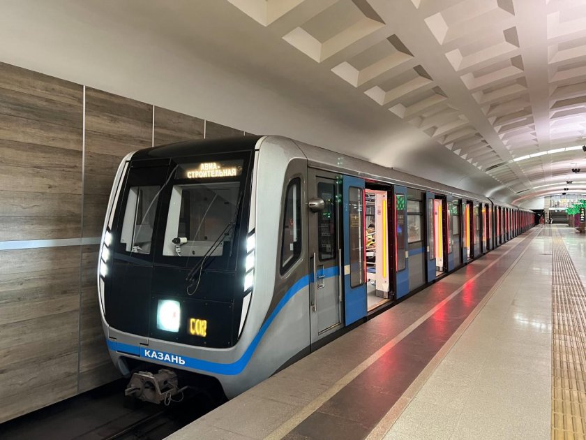 Казань вагон метро