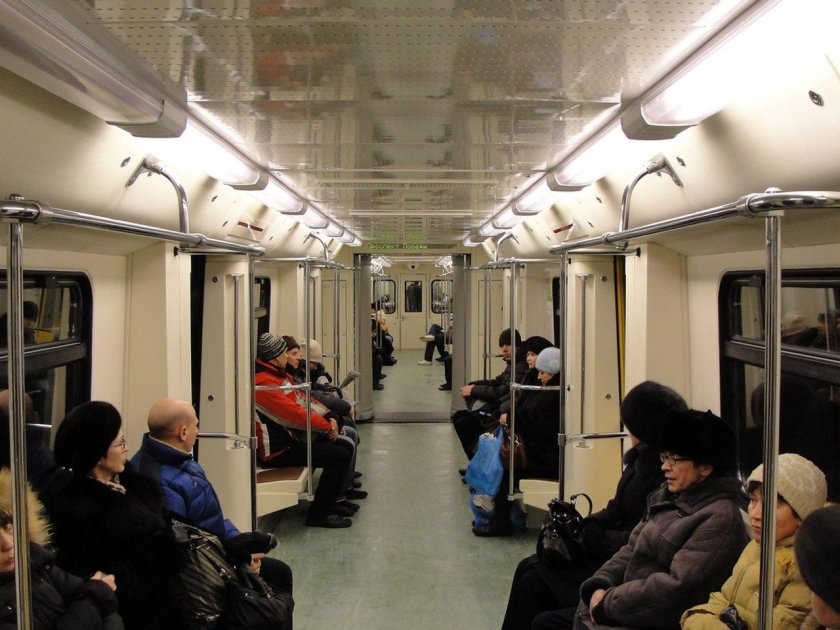 Вагон метро Казань Русич