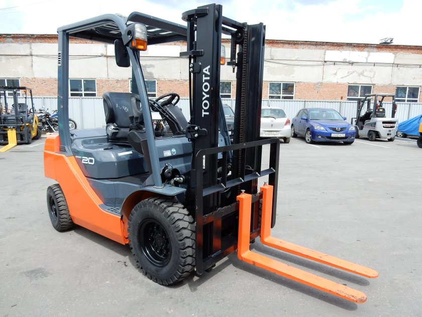 Электропогрузчик Toyota 8fbm20t